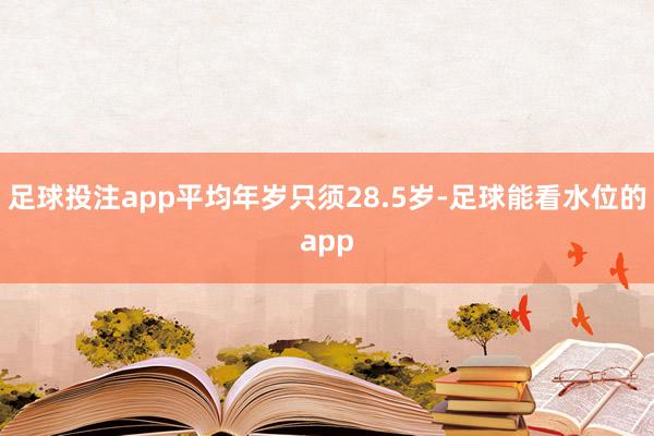 足球投注app平均年岁只须28.5岁-足球能看水位的app