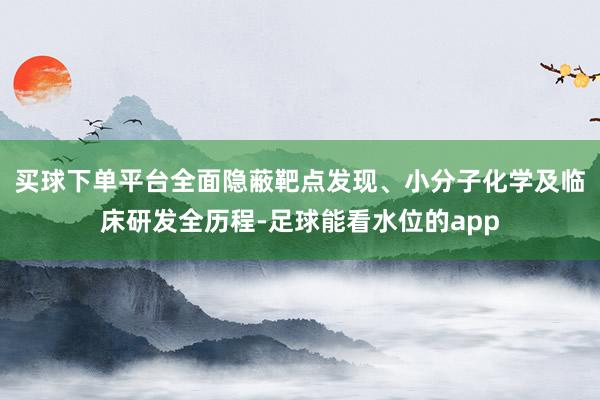 买球下单平台全面隐蔽靶点发现、小分子化学及临床研发全历程-足球能看水位的app
