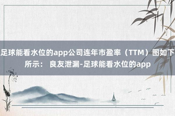 足球能看水位的app公司连年市盈率(TTM)图如下所示: 良友泄漏-足球能看水位的app